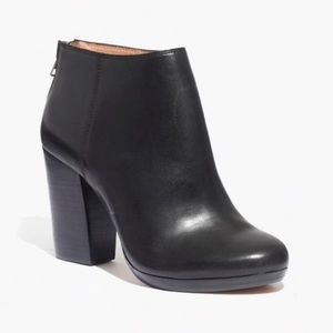 Madewell Caleb Ankle Boot in Leather